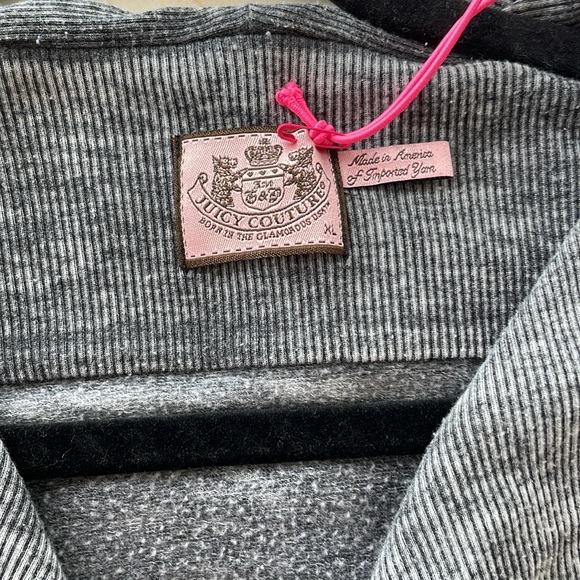 JUICY LS GREY/BLACK TOP - Picture 2 of 10